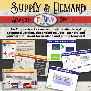 Preview of Business Basics - Supply & Demand