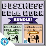 Business Bell Work (Bell Ringers) Bundle (Volumes 1 & 2)