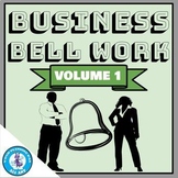 Business Bell Work (Digital Bell Ringers) - Volume 1