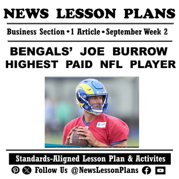Preview of Business_Bengals Joe Burrow Top Paid NFL Player_Current Event News Reading_2023