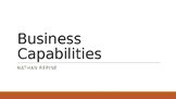 Business Capabilities and Acquisition Powerpoint