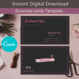 Business Card Design For Teachers, Business Cards, Canva T
