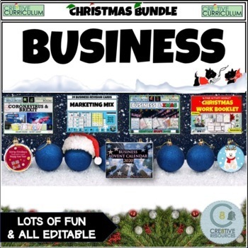 Preview of Business Christmas Resources