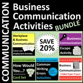 Business Communication Activities Bundle SAVE 20%