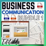 Business Communication Skills Workplace Bundle 1 - fully editable