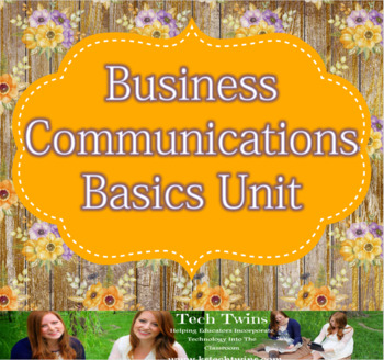 Preview of Business Communications Basics Unit