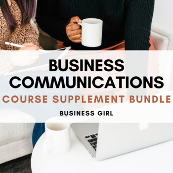 Preview of Business Communications Course Supplement (Activities + Projects)