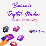 Business Digital Media Research Activity