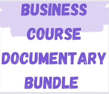 Preview of Business  Dynamics Course Documentary Biz Bundle Discussion Guides