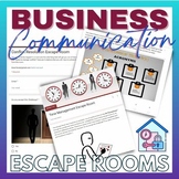 Business Communication Escape Rooms Bundle - No Prep
