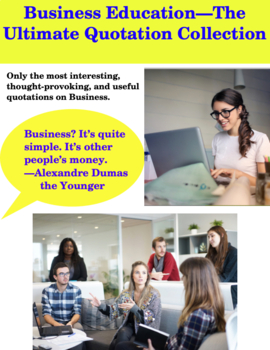Preview of Business Education--The Ultimate Quotation Collection