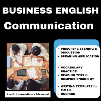 Preview of Business English: Communication - Lesson Plan