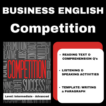 Preview of Business English: Competition - Lesson Plan
