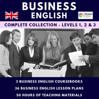 Preview of Business English Course Book Curriculum Levels 1 2 and 3 ESL TEFL