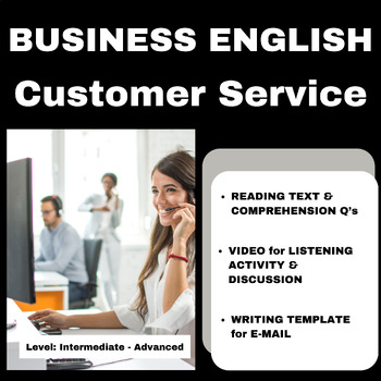Preview of Business English: Customer Service - Lesson Plan