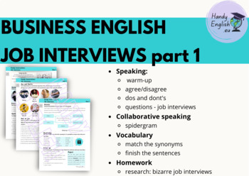 business english lesson plans