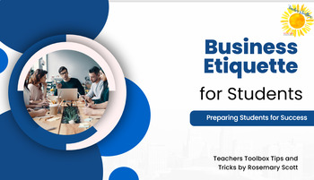 Preview of Business Etiquette for Teens