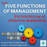 Business - Five Functions of Management, Intro New Content
