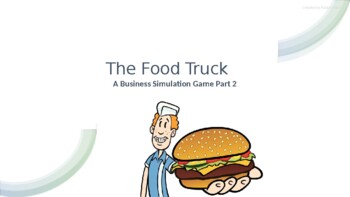 Preview of Business Game Simulation # 3 -The Food Truck