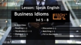 Talk About Business Idioms - Powerpoint and Google Slides 