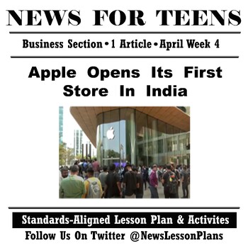 Preview of Business_India’s First Apple Store_Current Event News Article Reading_2023