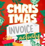 Business Invoice Activity (Christmas)