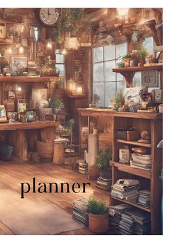 Preview of Business Journal Planner Undated Diary Magic Shop