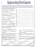 Business Keyboarding Word Search