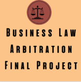 Business Law Civil Law Contract Arbitration Performance Based Project *Object