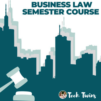 Preview of Business Law Course & Bundle - 1 Semester (TURNKEY)