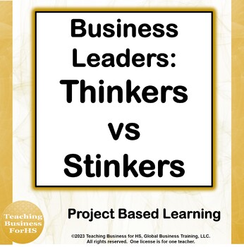 Preview of Business Leaders' Decisions: Thinkers vs Stinkers