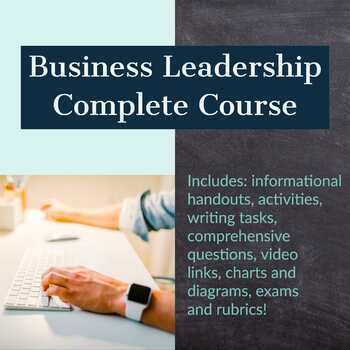 Preview of Business Leadership - COMPLETE COURSE