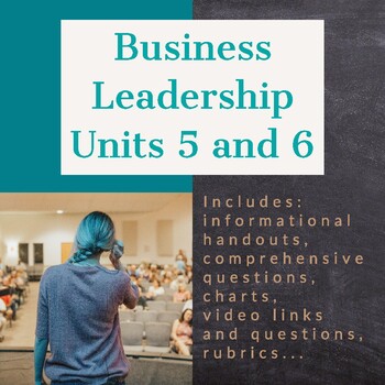 Preview of Business Leadership - Units 5 and 6 (ILC)