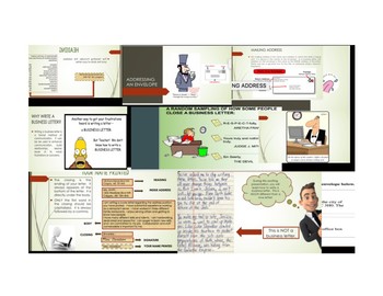 Preview of Business Letter Writing PowerPoint Presentation