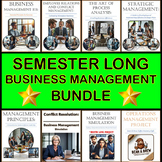 Business Management Bundle: Semester Long Worth of Lessons