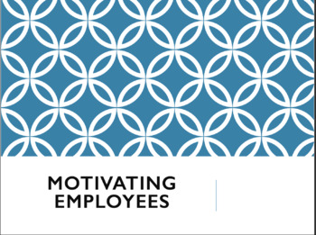 Preview of Business Management - Employee Motivation