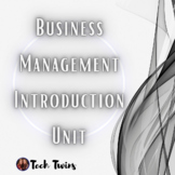 Business Management Introduction Unit- Business Management