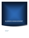 Business Management notes