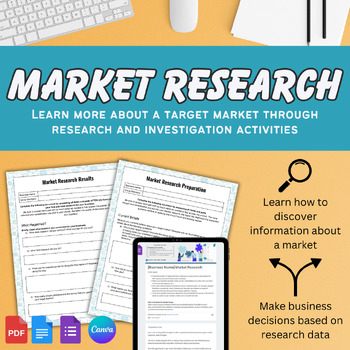Preview of Business Market Research | Primary & Secondary Research Tasks | Entrepreneurship