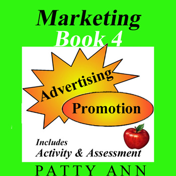 Preview of Business Marketing: Customer Advertising & Promotion Lesson Quiz Activity Packet