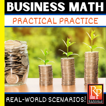 Preview of Business Math - Life Skills - Practical Application - Real Life Activities
