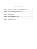 Complete Business Math Textbook/Workbook