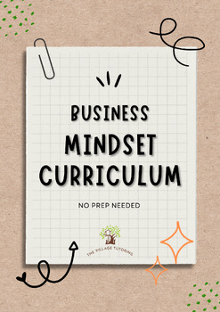 Preview of Business Mindset Curriculum (NO PREP NEEDED)