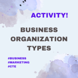 Business Organization Type Activity
