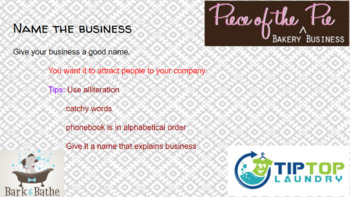 Preview of Business Plan: Be your own boss!