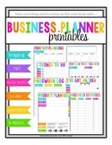 Business Planner: TpT seller and blog planner, organizatio
