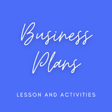 Business Plans - PowerPoint Lesson and Activities
