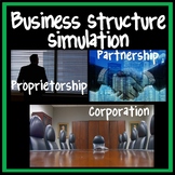Business Structures Simulation