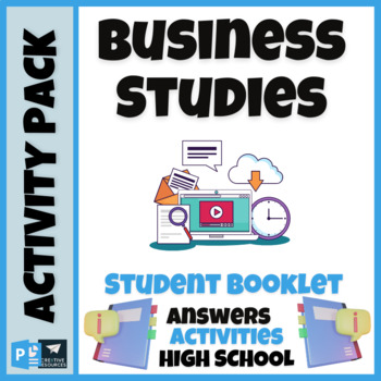 Preview of Business Studies Activity Pack