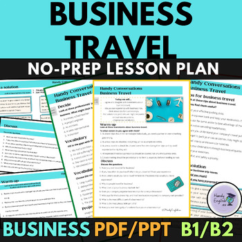 business trip esl lesson plan